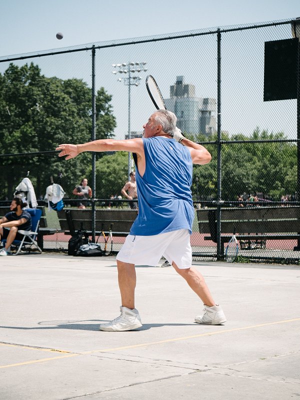 Racquetball in McCarren Park Scott Rubin
